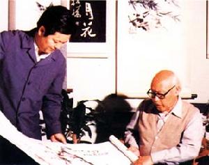 吴作人和鹤尾巴 吴作人和鹤尾巴