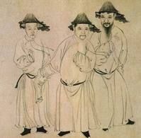 徐元文、姜宸英、朱彝尊三公像