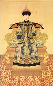 高宗纯惠皇贵妃朝服像