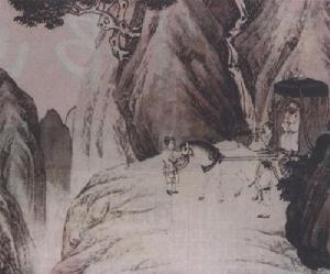 唐寅《王公出山图》 唐寅《王公出山图》