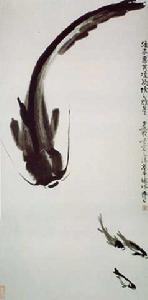 《鲶鱼》 吴作人《鲶鱼》